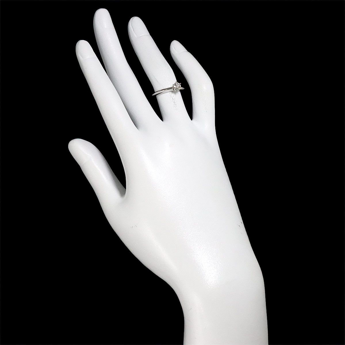 Tiffany & Co Ring Diamond Platinum — view 8