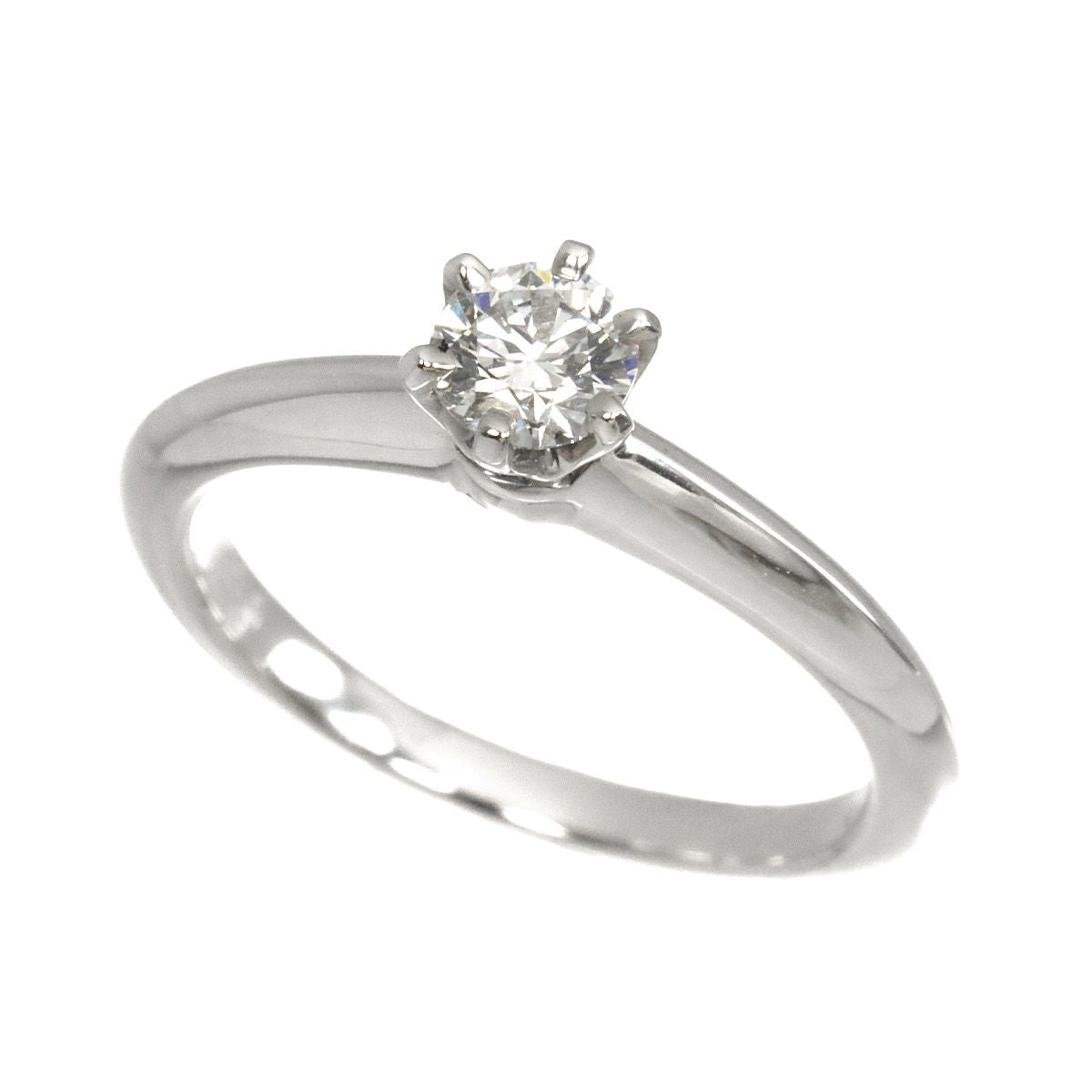 Tiffany & Co Ring Diamond Platinum — view 5