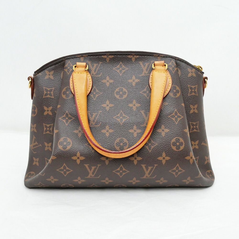 Louis Vuitton PM Monogram Handbag Shoulder Brown — view 2