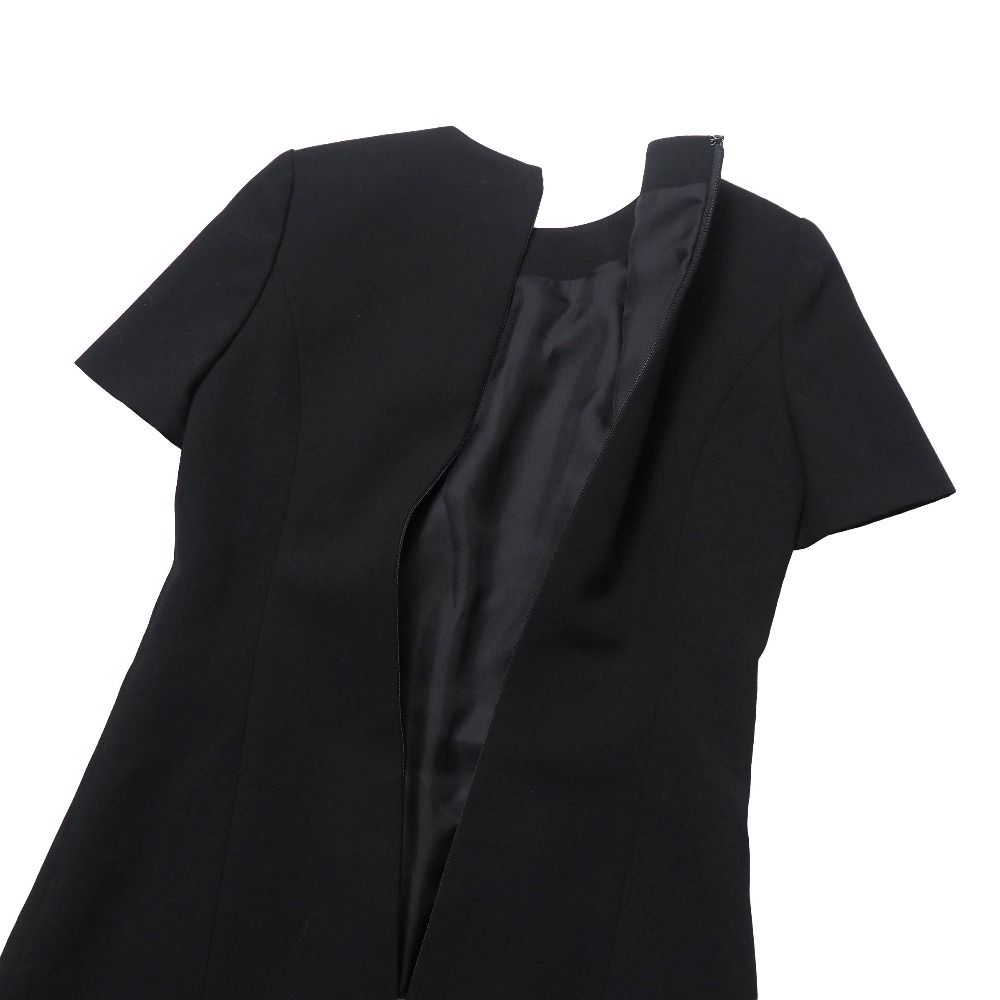 Saint Laurent Paris Dress Short Sleeve Crew — view 4