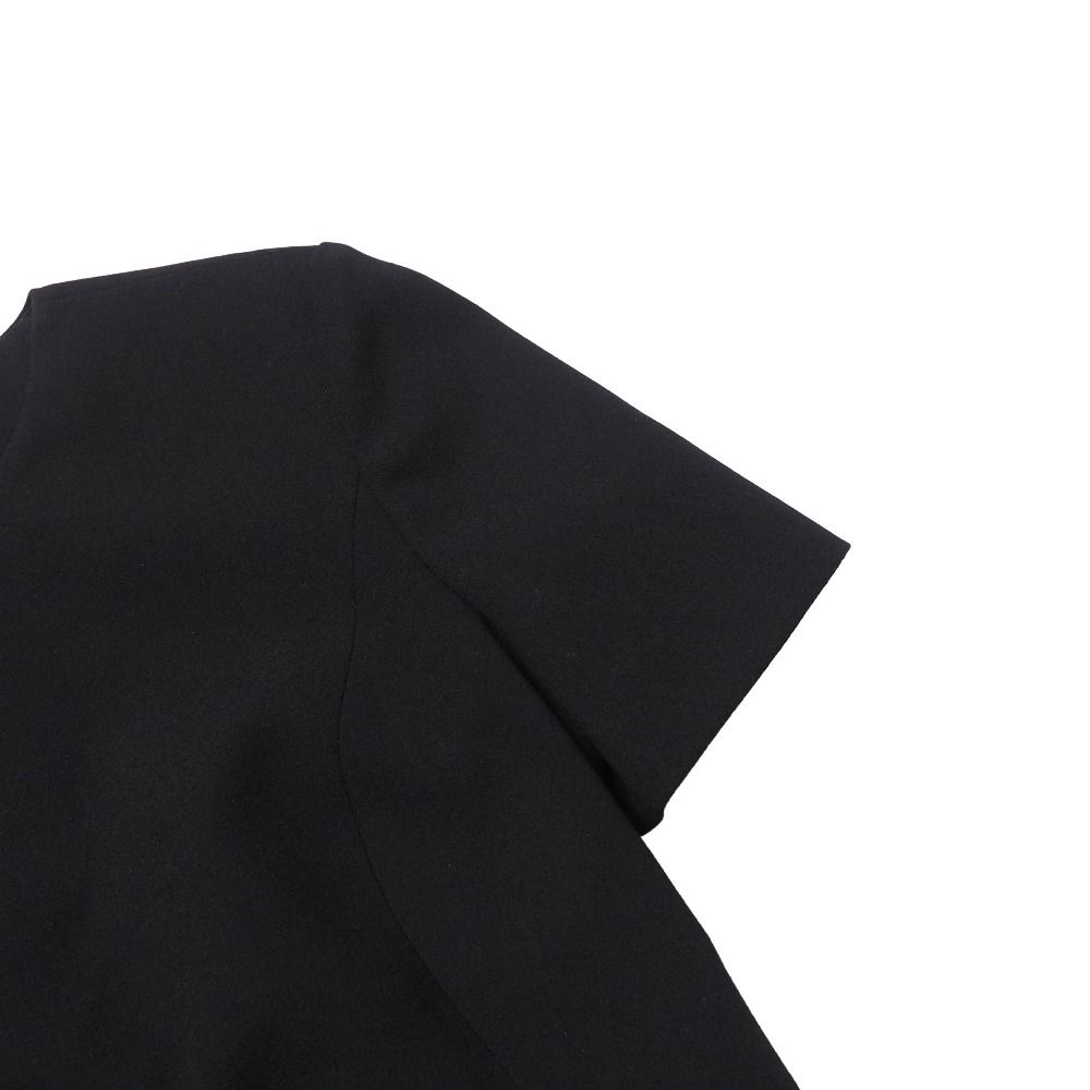 Saint Laurent Paris Dress Short Sleeve Crew — view 5
