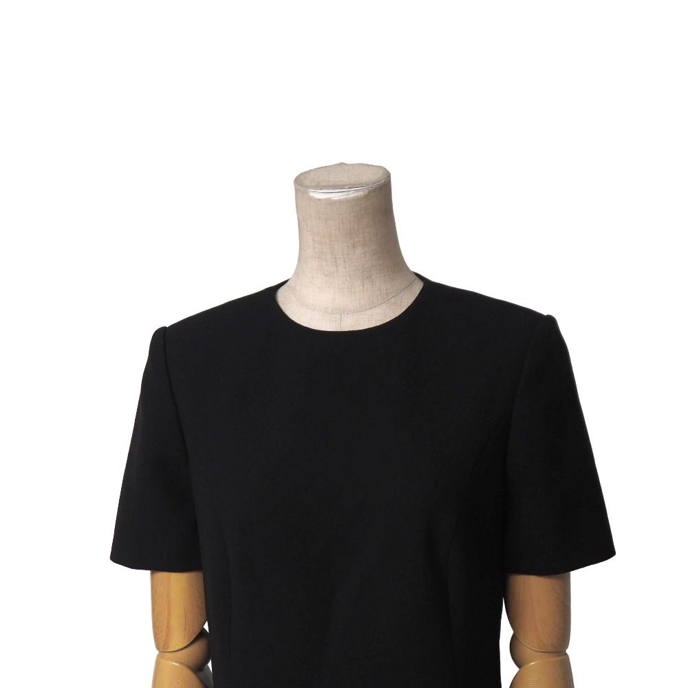 Saint Laurent Paris Dress Short Sleeve Crew — view 2