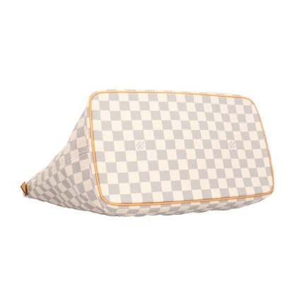 Louis Vuitton MM Damier Azur Shoulder Bag Canvas White Second — view 5