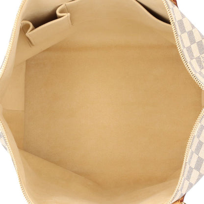 Louis Vuitton MM Damier Azur Shoulder Bag Canvas White Second — view 7