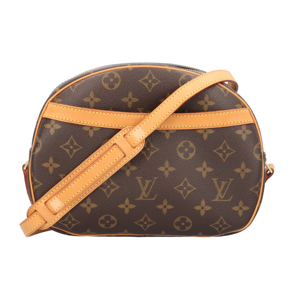 Louis Vuitton Monogram Shoulder Bag Canvas Brown