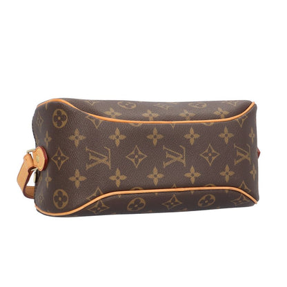 Louis Vuitton Monogram Shoulder Bag Canvas Brown — view 5