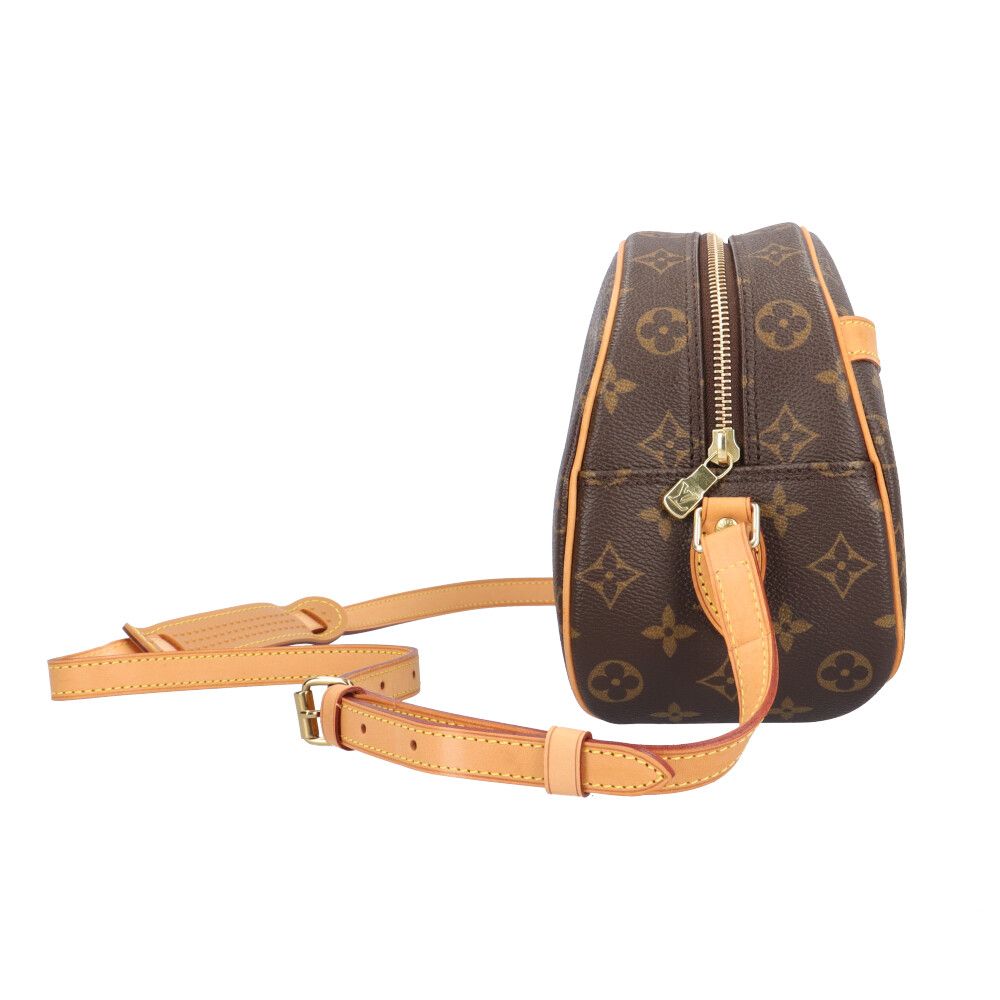 Louis Vuitton Monogram Shoulder Bag Canvas Brown — view 4