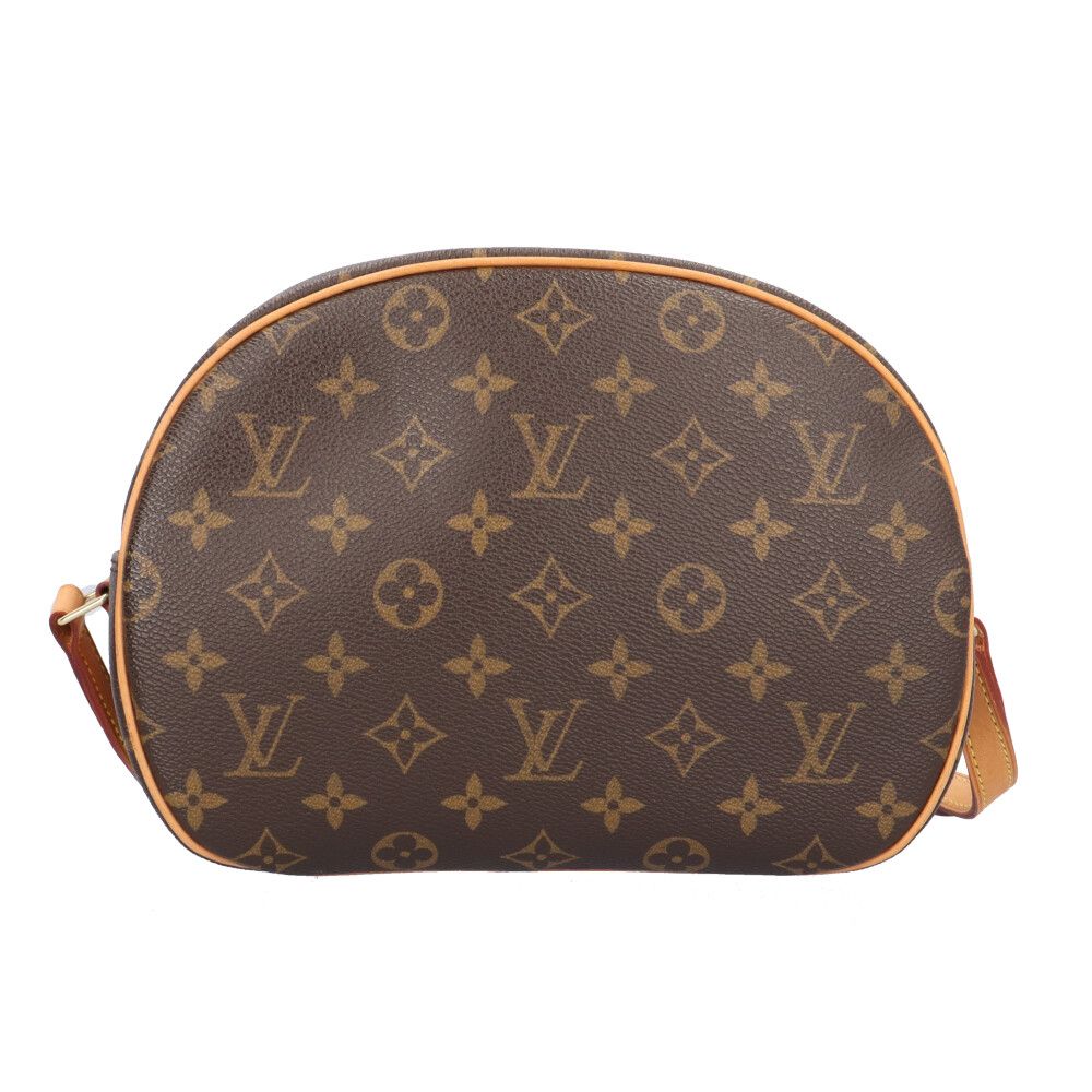 Louis Vuitton Monogram Shoulder Bag Canvas Brown — view 3