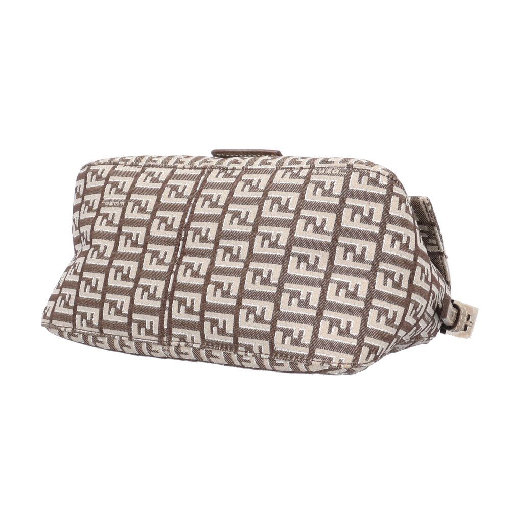 Fendi Minihandbag Handbag Canvas Brown Second — view 6