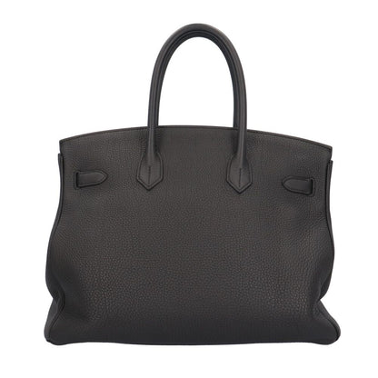 Hermes Birkin 35 Handbag Togo Black Second — view 3