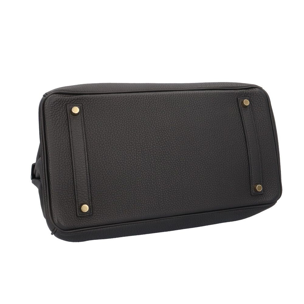 Hermes Birkin 35 Handbag Togo Black Second — view 6