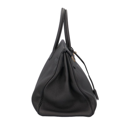 Hermes Birkin 35 Handbag Togo Black Second — view 4