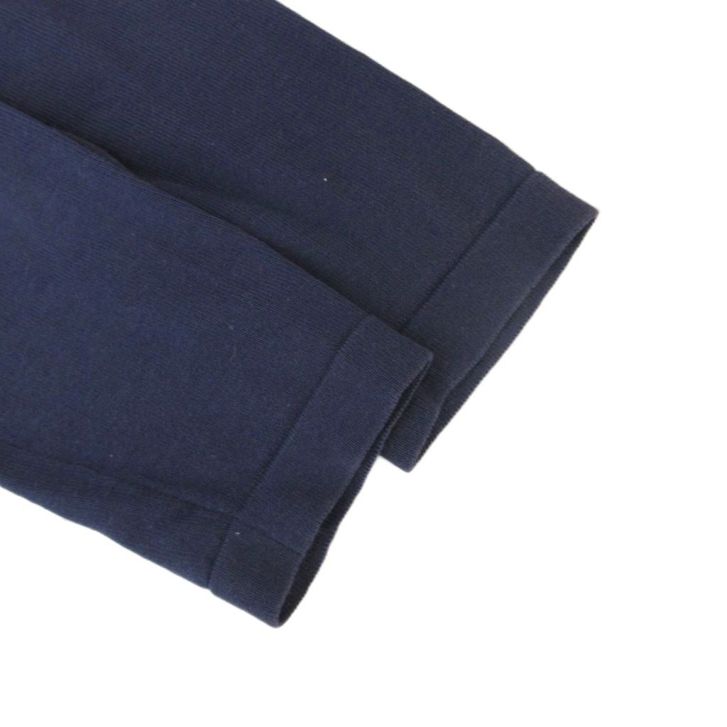 Hermes Gaultier Era Cotton Knit Cardigan Front Fly Navy 38 — view 5