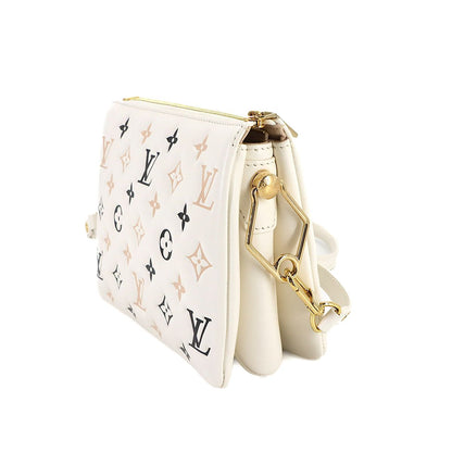 Louis Vuitton by the Pool Coussin BB Shoulder Bag Leather Beige — view 4