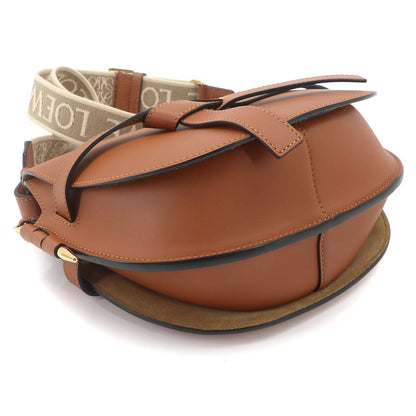 Loewe Small Shoulder Bag Leather Brown — view 5