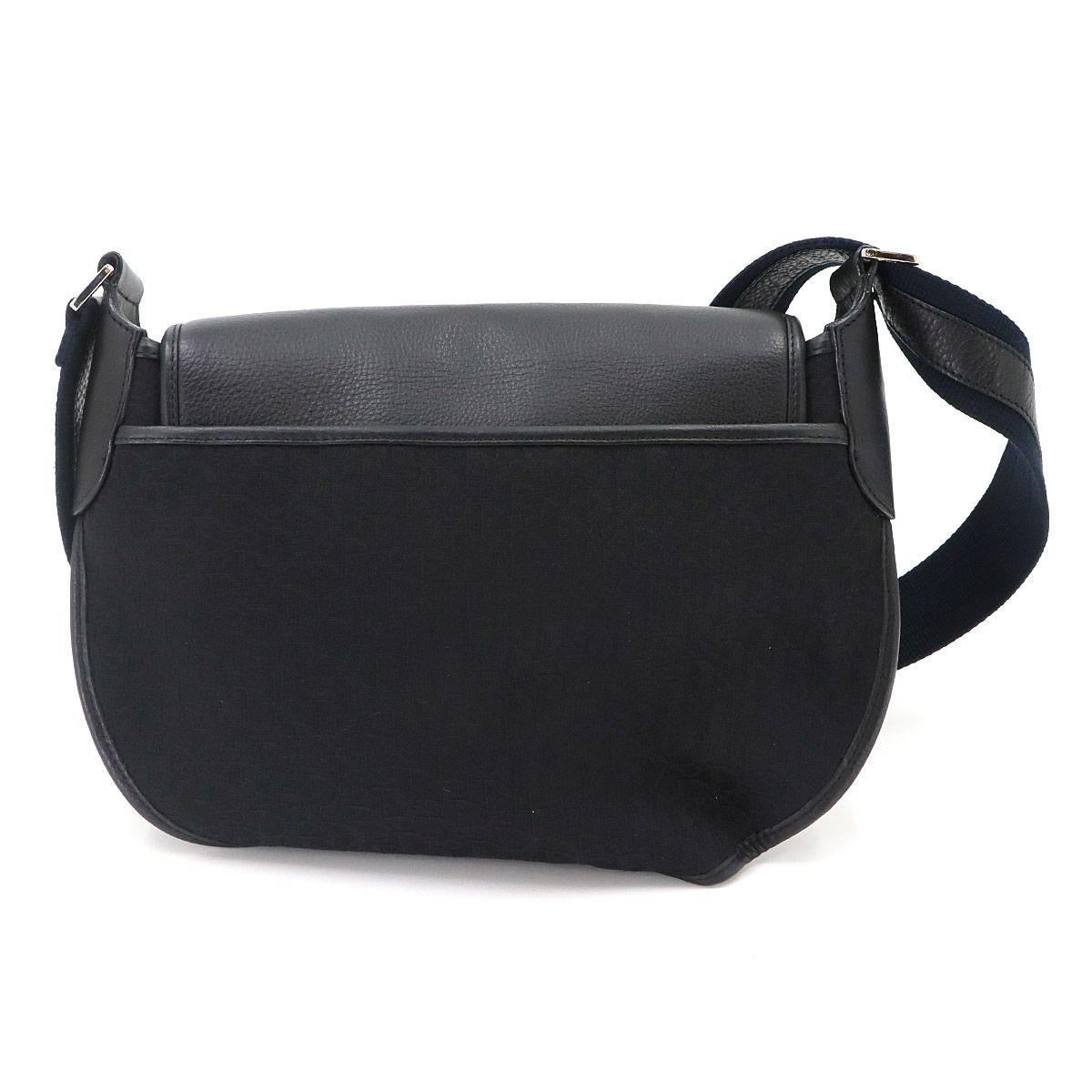 Dior Trotter Street Chic Shoulder Bag Canvas Leather Black — view 2