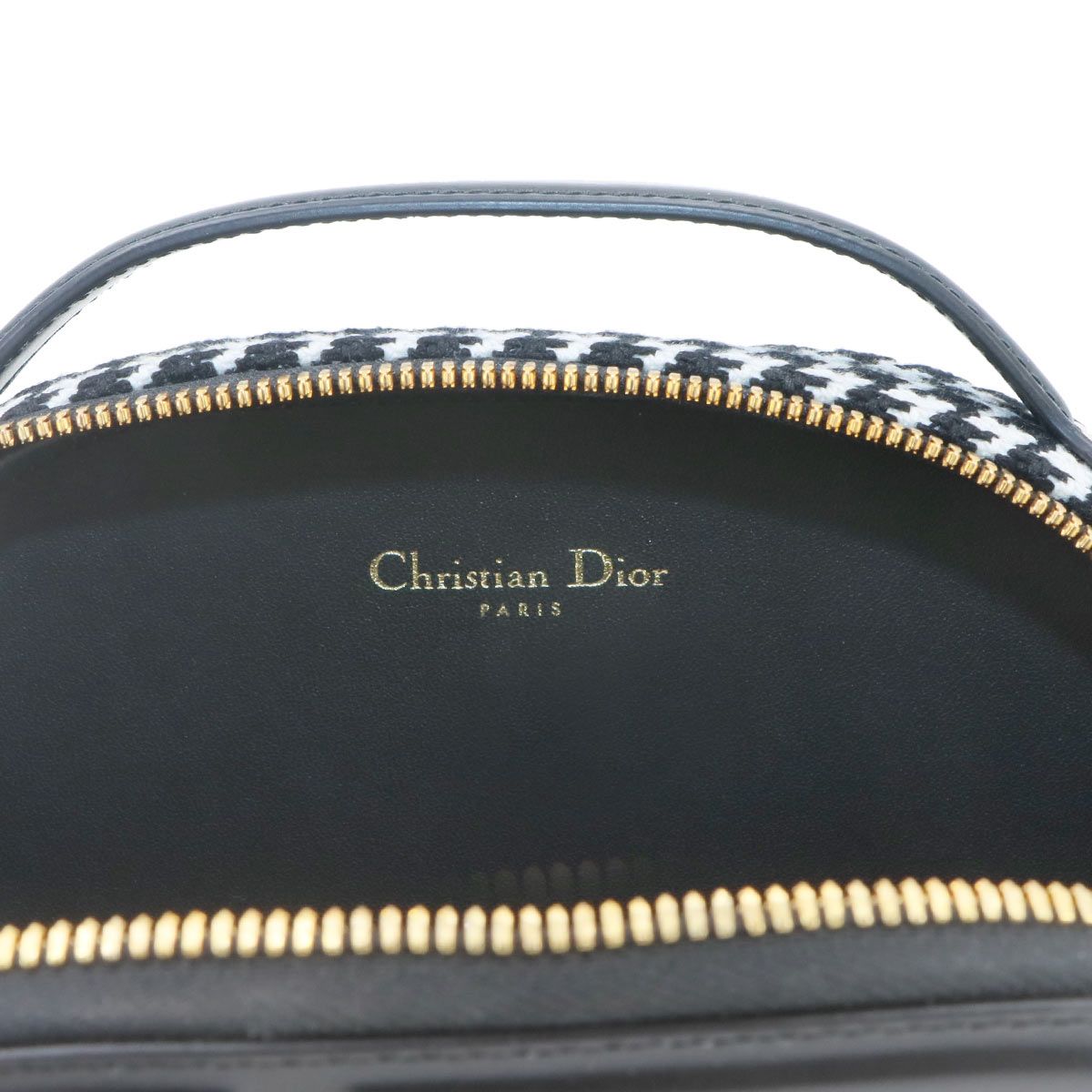 Dior CD Signature Oval Camera Bag Shoulder Canvas Leather — view 7