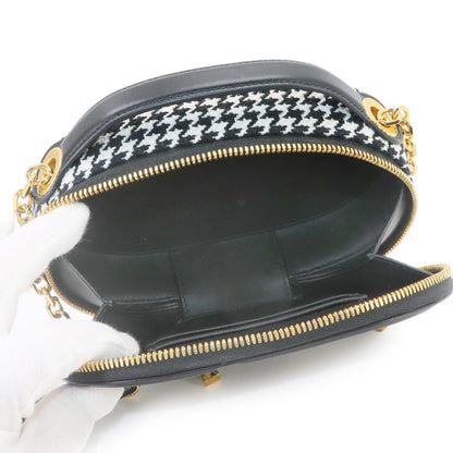 Dior CD Signature Oval Camera Bag Shoulder Canvas Leather — view 6