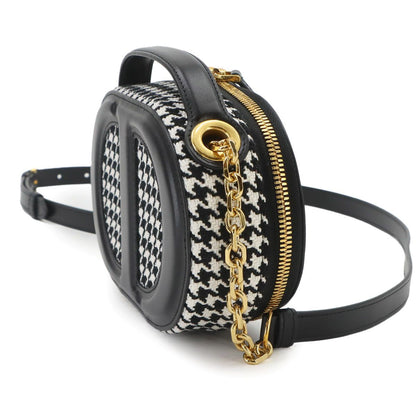 Dior CD Signature Oval Camera Bag Shoulder Canvas Leather — view 3
