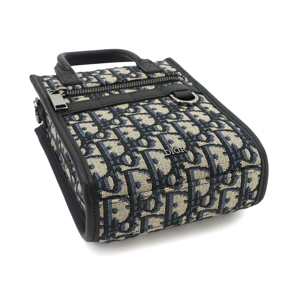 Dior 2-Way Tote Shoulder Bag Oblique — view 5