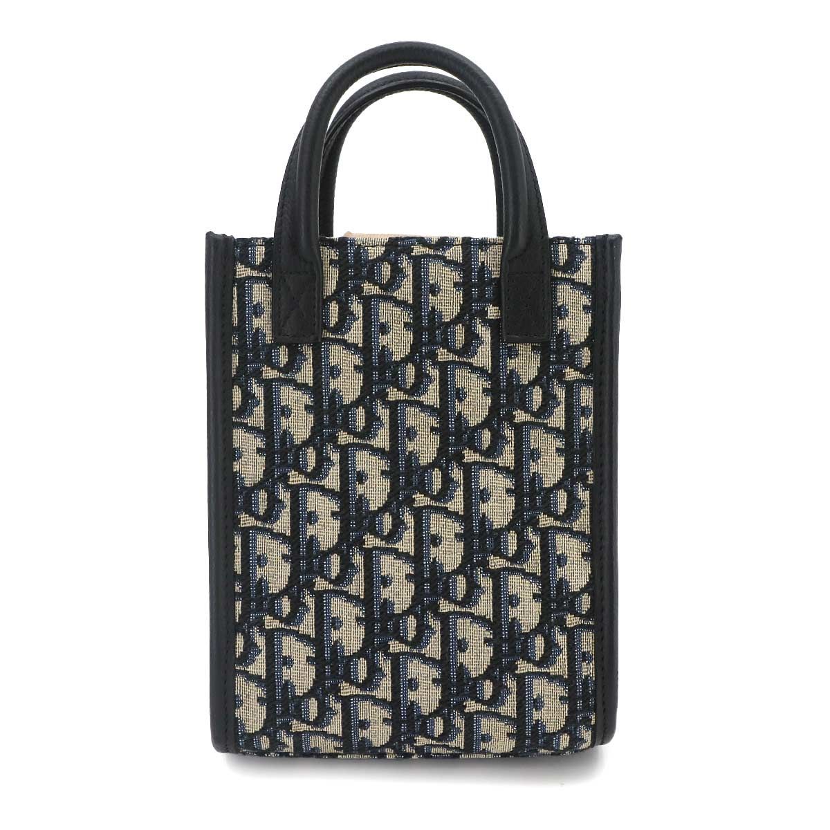 Dior 2-Way Tote Shoulder Bag Oblique — view 3