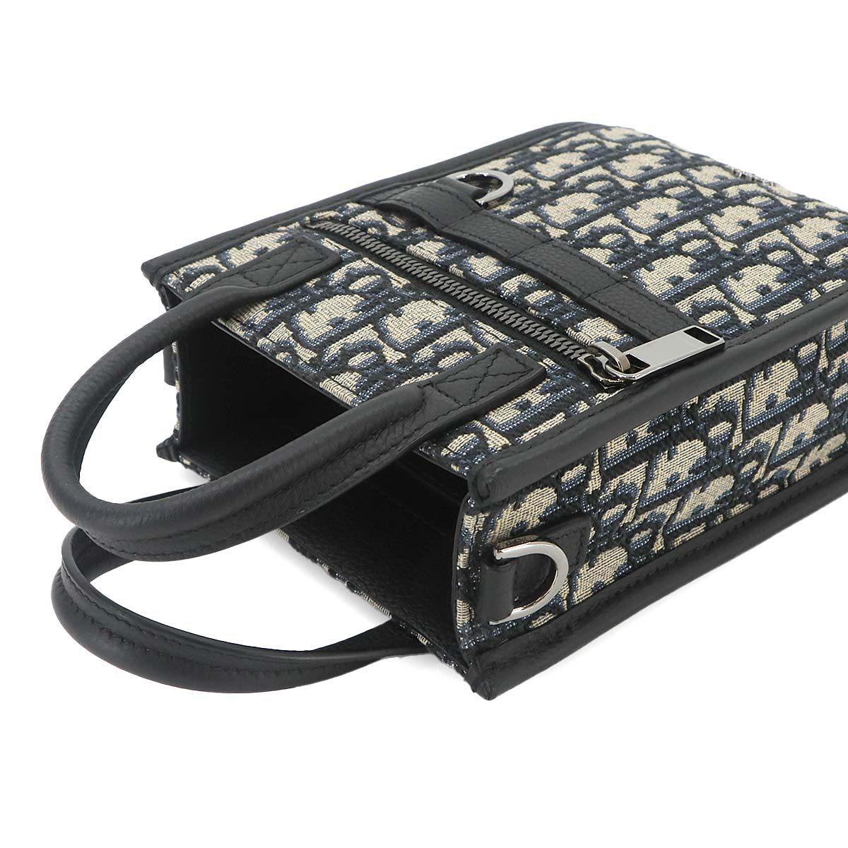 Dior 2-Way Tote Shoulder Bag Oblique — view 6