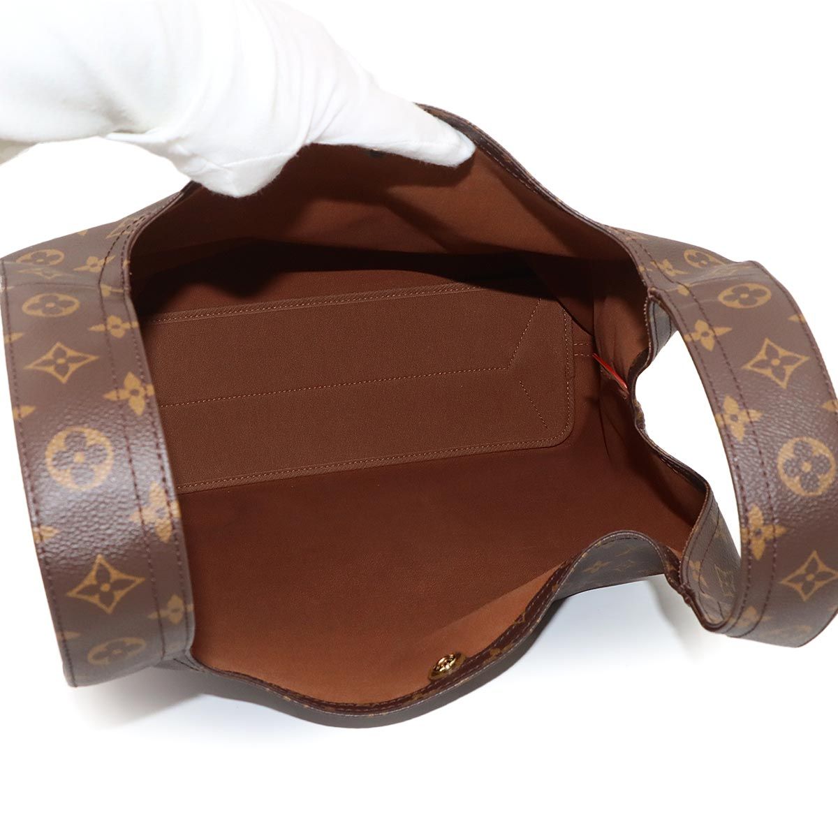 Louis Vuitton Monogram GM 2-Way Bag Brown — view 7