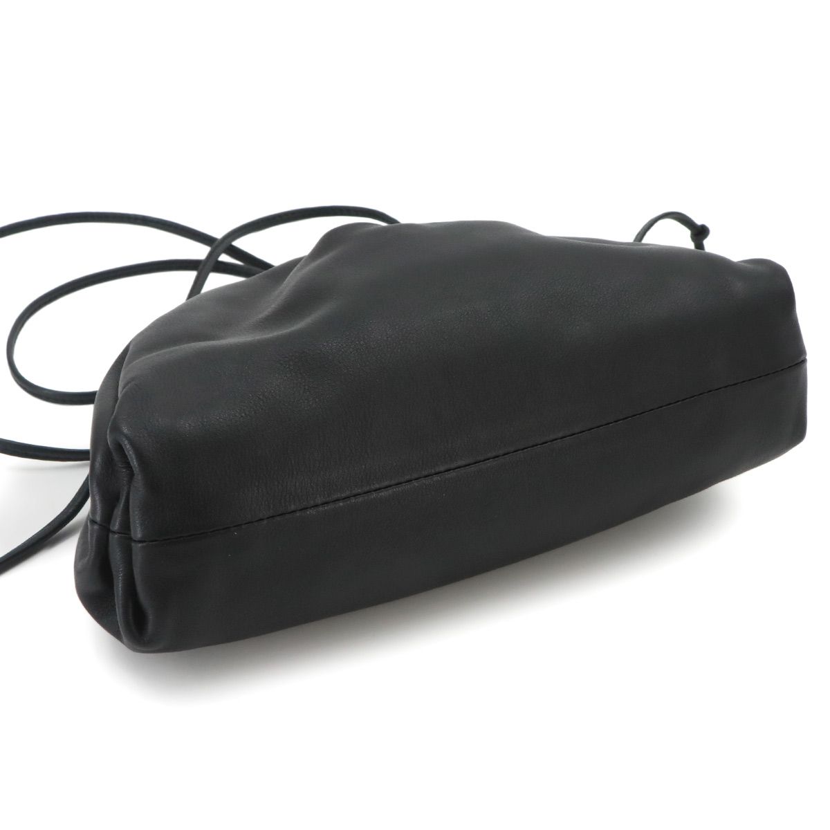 Bottega Veneta Mini Pouch Shoulder Bag Leather Black — view 4