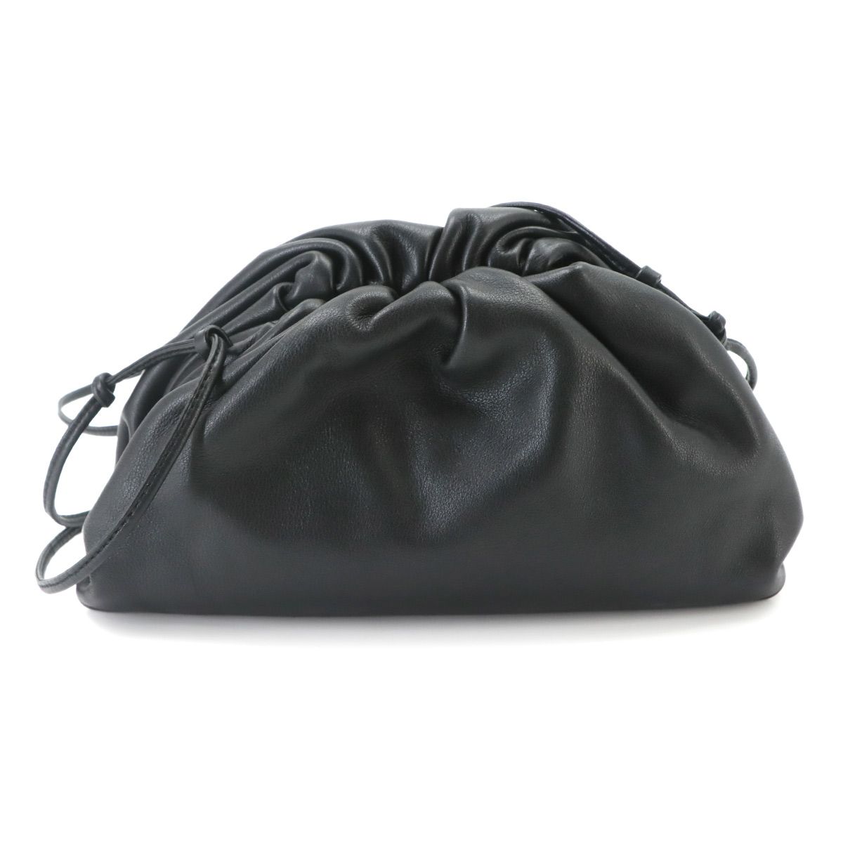 Bottega Veneta Mini Pouch Shoulder Bag Leather Black — view 2