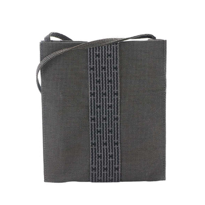 Hermes Her Line Pochette Shoulder Bag Canvas Gray Herline — view 2