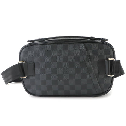 Louis Vuitton Damier Graphite Ambler Belt Bag Black Gray — view 2
