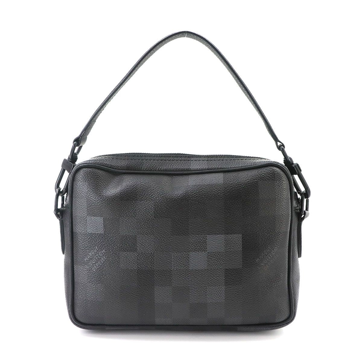 Louis Vuitton Damoflage Black Nile Messenger Bag 2-Way — view 3
