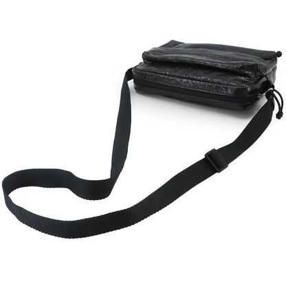 Balenciaga Explorer Camera Bag Leather Black Silver — view 5