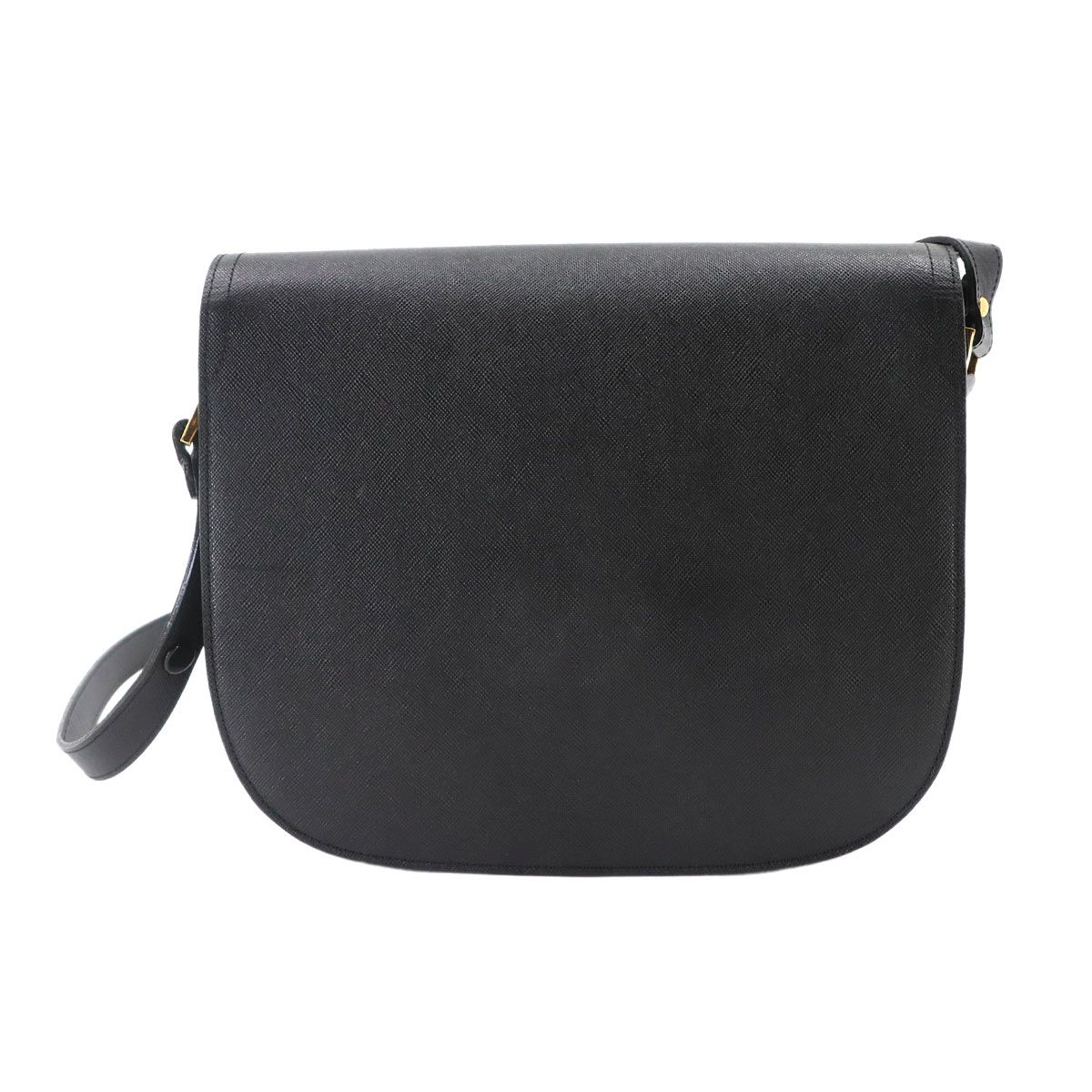 Saint Laurent Eve Shoulder Bag Leather Black Gold — view 3
