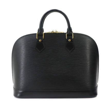 Louis Vuitton Epi Alma PM Hand Bag Leather Noir Gold — view 2