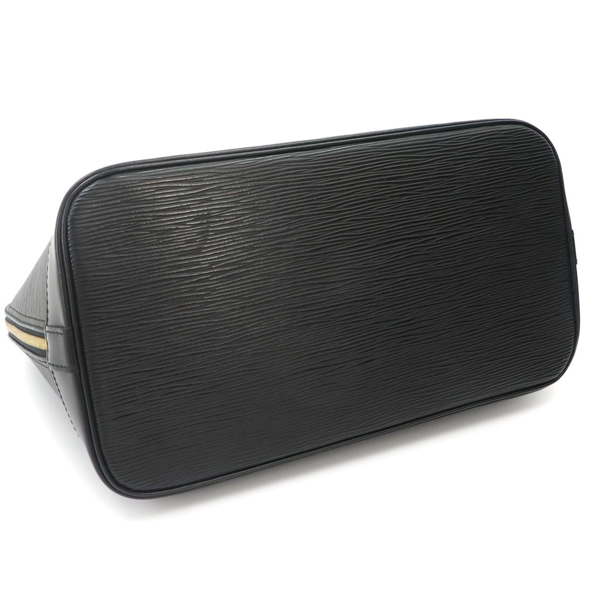 Louis Vuitton Epi Alma PM Hand Bag Leather Noir Gold — view 4