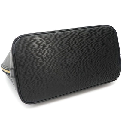 Louis Vuitton Epi Alma PM Hand Bag Leather Noir Gold — view 4