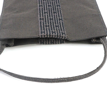 Hermes Her Line Pochette Shoulder Bag Canvas Gray Herline — view 7