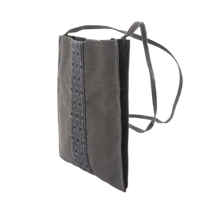 Hermes Her Line Pochette Shoulder Bag Canvas Gray Herline — view 3
