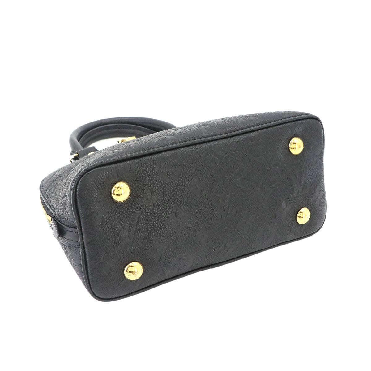 Louis Vuitton Monogram Empreinte Alma BB 2-Way Bag Leather Black — view 5