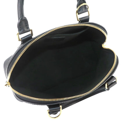 Louis Vuitton Monogram Empreinte Alma BB 2-Way Bag Leather Black — view 7
