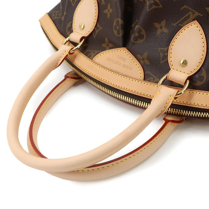 Louis Vuitton Monogram Tivoli PM Hand Bag Brown Gold — view 5