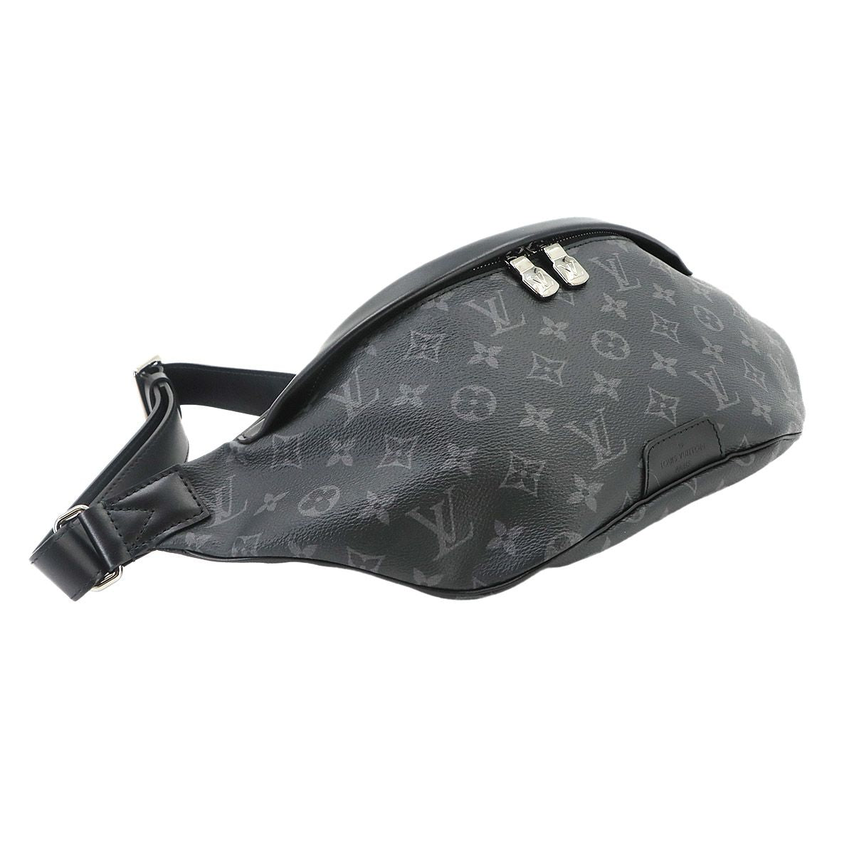 Louis Vuitton Monogram Eclipse Discovery Belt Bag Black — view 4