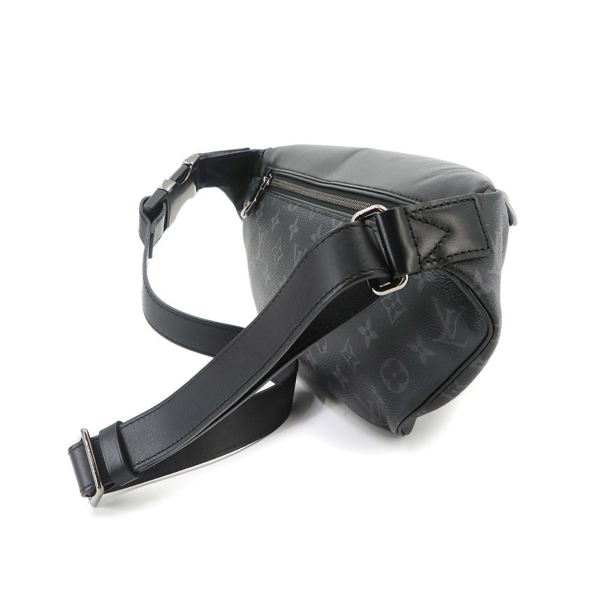 Louis Vuitton Monogram Eclipse Discovery Belt Bag Black — view 3