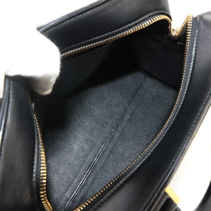 Saint Laurent Cabas 2-Way Bag Leather Black Baby — view 7