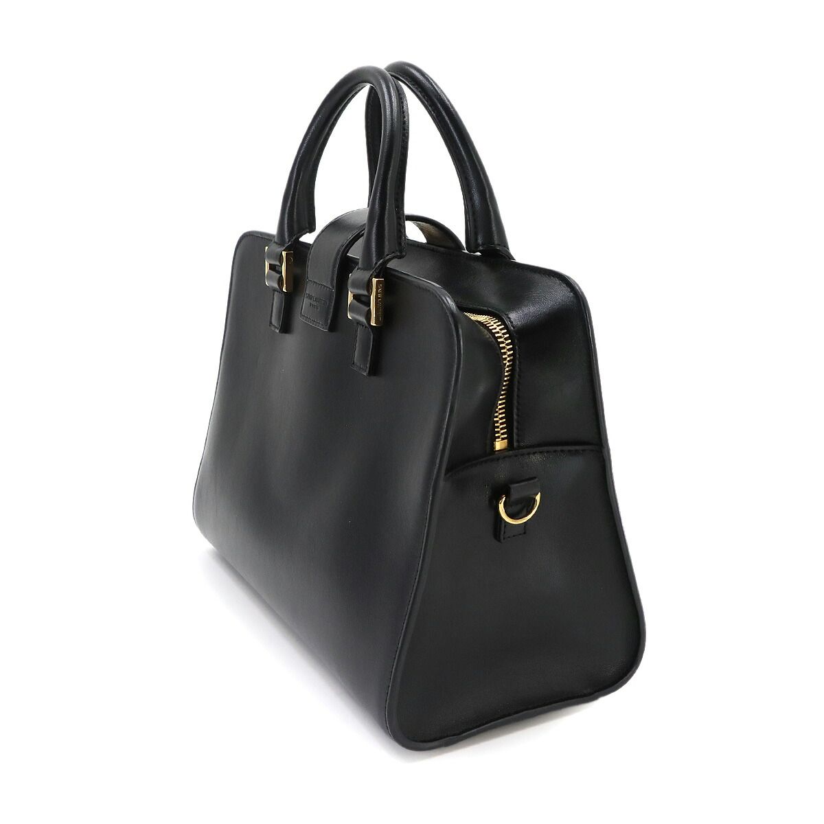 Saint Laurent Cabas 2-Way Bag Leather Black — view 4