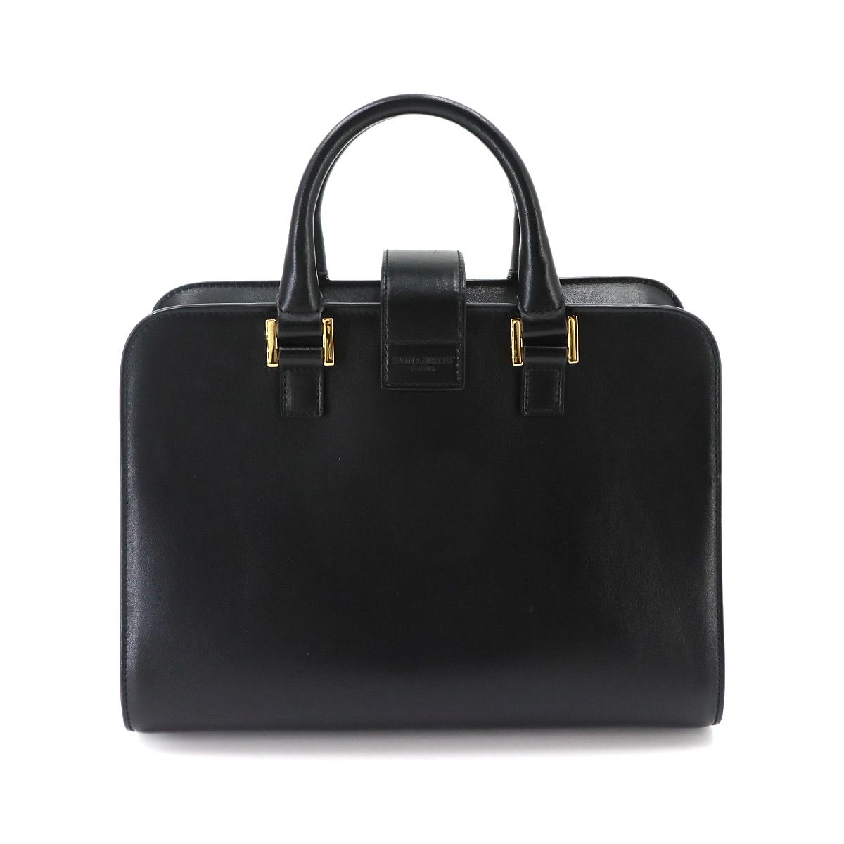 Saint Laurent Cabas 2-Way Bag Leather Black — view 3