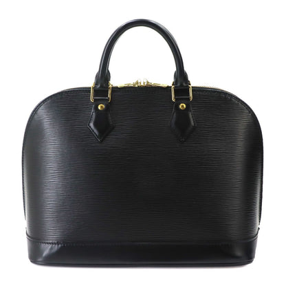 Louis Vuitton Epi Alma PM Hand Bag Leather Noir Gold — view 2