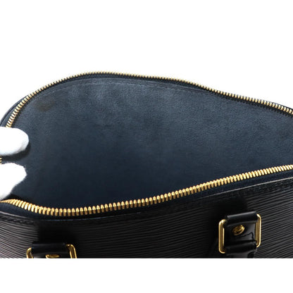 Louis Vuitton Epi Alma PM Hand Bag Leather Noir Gold — view 7