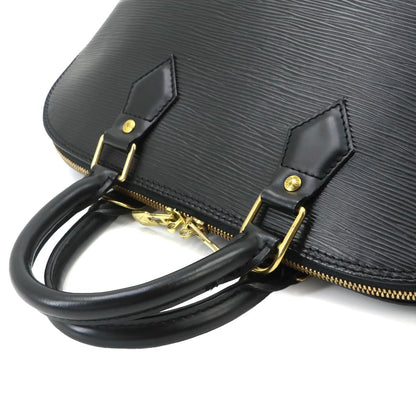 Louis Vuitton Epi Alma PM Hand Bag Leather Noir Gold — view 5